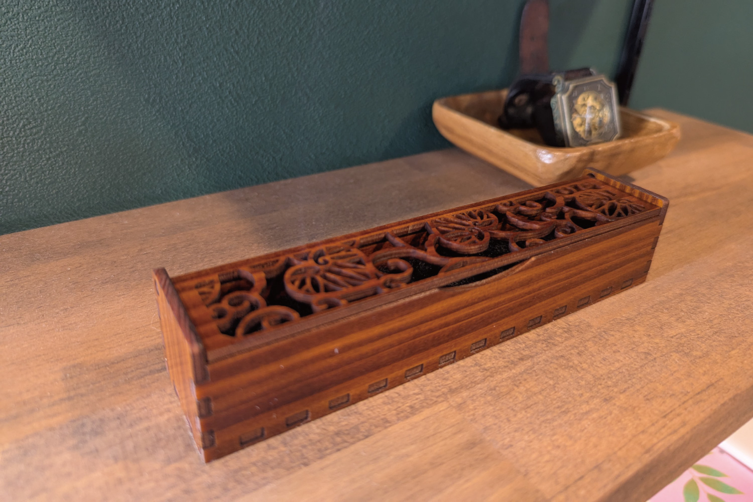 横置き香炉SYLANIS（シラニス）葵文様＋交換マット付き